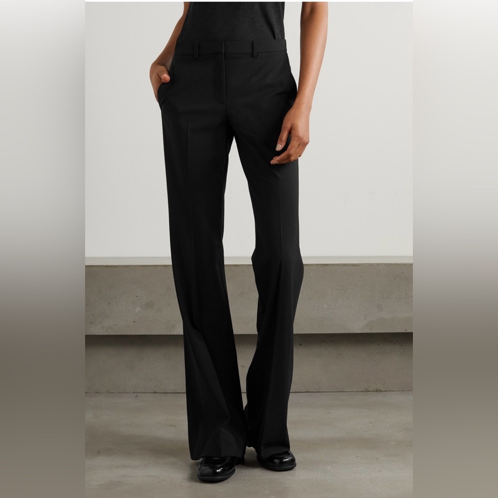 Theory Black Women's Trousers - Picture 2 of 3